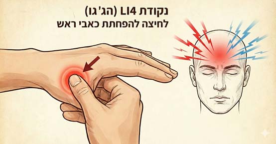 דיקור סיני למיגרנה